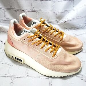 Adidas Original Geodiver Primeblue Sneakers Womens Size 8.5 Salmon Pink Eco